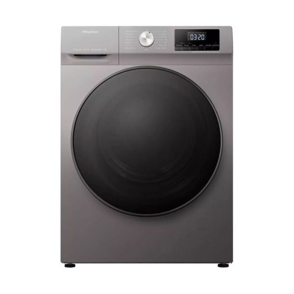 Hisense Πλυντήριο Ρούχων 9kg 1400 Στροφών Γκρι WFQA9014EVJMT