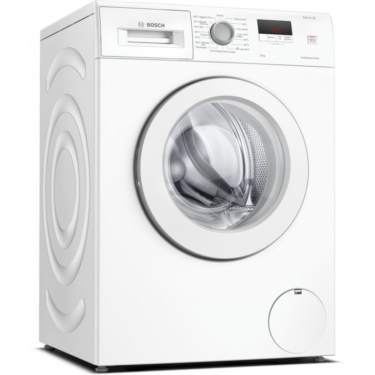 Bosch Πλυντήριο Ρούχων 8kg 1200 Στροφών WAJ24068II