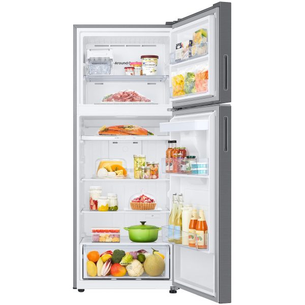 Samsung RT42CG6724S9EO Ψυγείο Δίπορτο 412lt Total NoFrost Υ178.5xΠ70xΒ67.2εκ. Inox