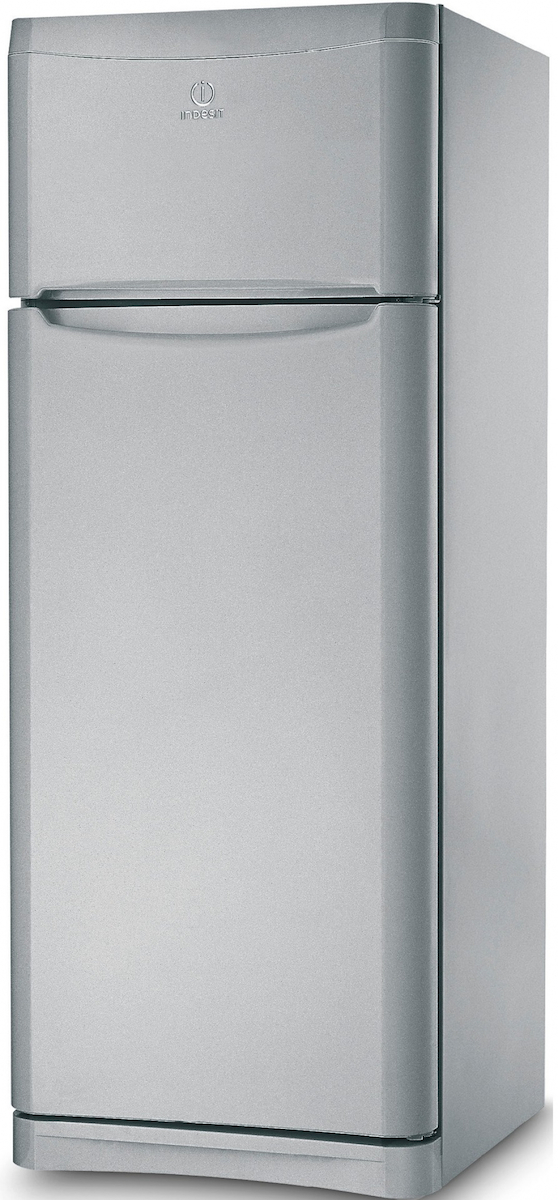 Indesit TAA 5 S 1 Ψυγείο Δίπορτο 416lt Υ180xΠ70xΒ68.5εκ. Inox