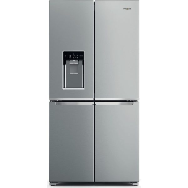 Whirlpool WQ9I MO1L Ψυγείο Ντουλάπα 592lt NoFrost Υ187.6xΠ90.8xΒ71.6εκ. Inox