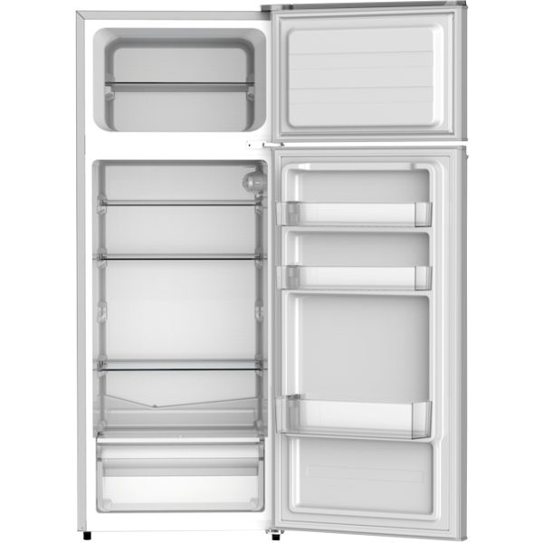 United UDS1431F 04.000.U1431.00 Ψυγείο Δίπορτο 210lt Υ143xΠ55xΒ55εκ. Inox