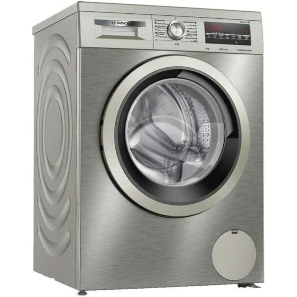 Bosch Πλυντήριο Ρούχων 8kg 1400 Στροφών Ασημί WUU28T8XES