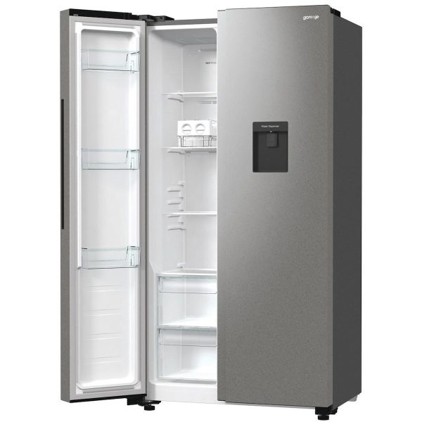 Gorenje NRR9185EAXLWD Ψυγείο Ντουλάπα NoFrost Υ178.6xΠ91xΒ64.3εκ. Inox