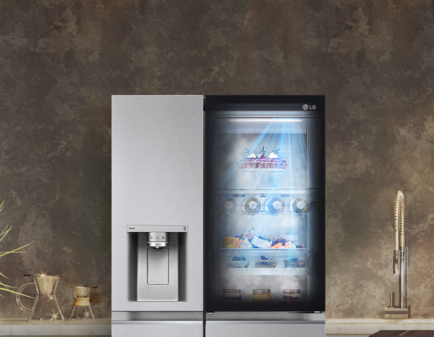 LG GSXV91MBAF Ψυγείο Ντουλάπα 635lt Total NoFrost Υ179xΠ91.3xΒ73.5εκ. Inox