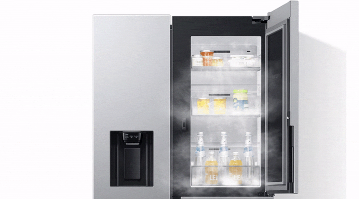 Samsung RH68B8821S9 Ψυγείο Ντουλάπα 627lt NoFrost Υ178xΠ91.2xΒ71.6εκ. Inox