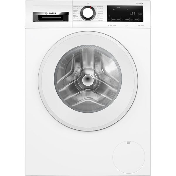 Bosch Πλυντήριο Ρούχων 9kg με Ατμό 1400 Στροφών WGG244ZHGR