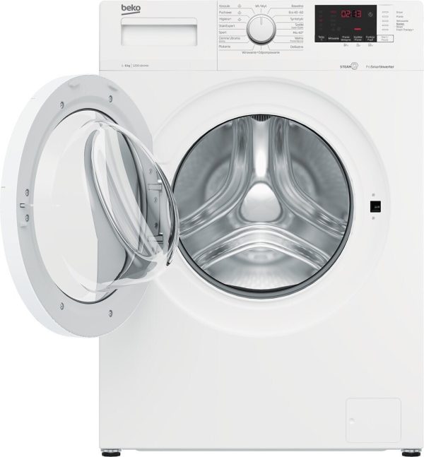 Bosch Πλυντήριο Ρούχων 8kg με Ατμό 1200 Στροφών WAN2425KPL