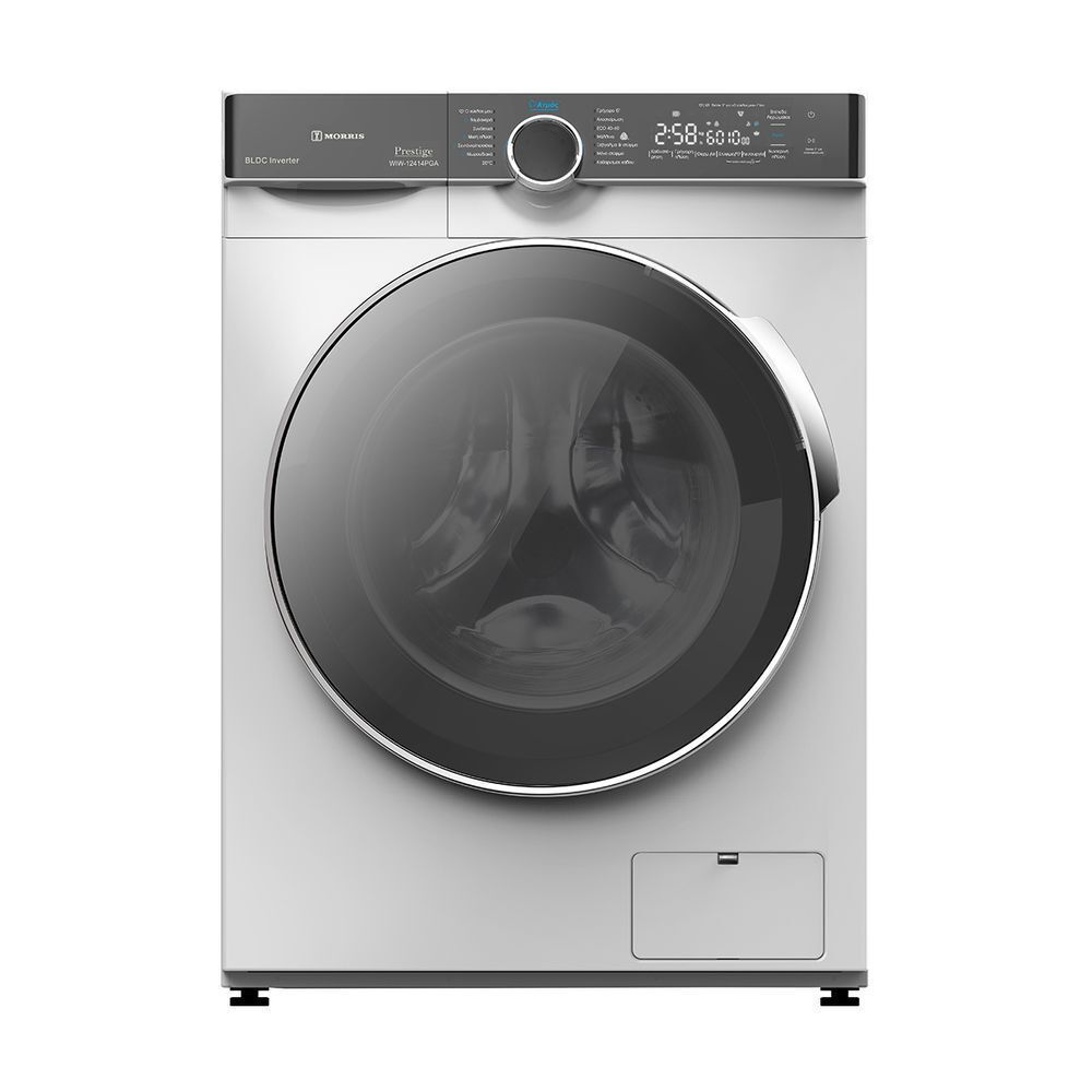 Morris Πλυντήριο Ρούχων 12kg με Ατμό 1400 Στροφών WIW-12414PGA