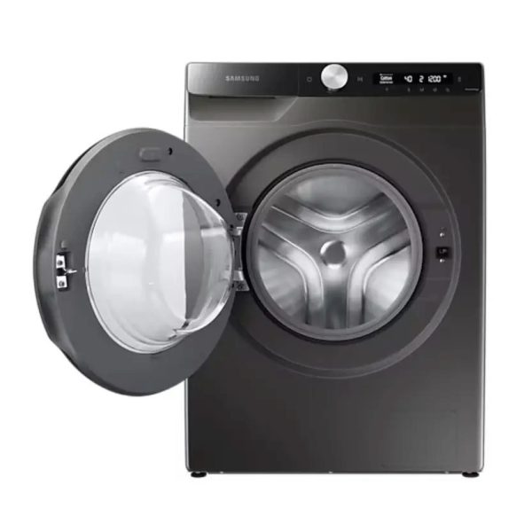 Samsung Πλυντήριο Ρούχων 8kg με Ατμό 1400 Στροφών Inox WW80T504DAXAS7