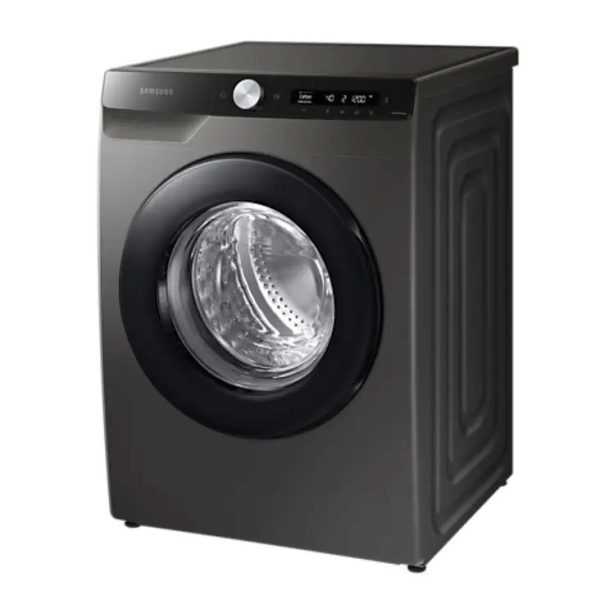 Samsung Πλυντήριο Ρούχων 8kg με Ατμό 1400 Στροφών Inox WW80T504DAXAS7