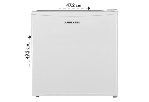 United UND-4526 Mini Bar Υ49.2xΠ47.2xΒ45εκ. Λευκό