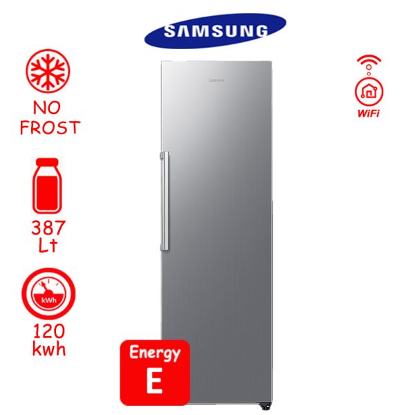 Samsung RR39C7AJ5S9/EF Ψυγείο Συντήρησης 387lt Υ186xΠ59.5xΒ69.4εκ. Inox