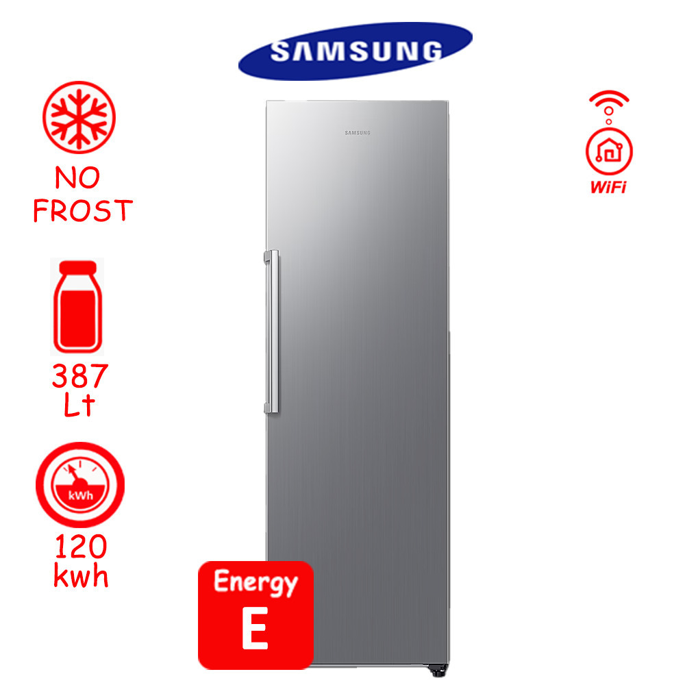 Samsung RR39C7AJ5S9/EF Ψυγείο Συντήρησης 387lt Υ186xΠ59.5xΒ69.4εκ. Inox