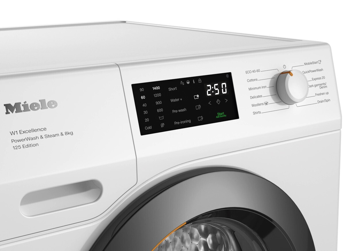 Miele Πλυντήριο Ρούχων 8kg με Ατμό 1400 Στροφών WEB395 WCS 125 Edition 12491390