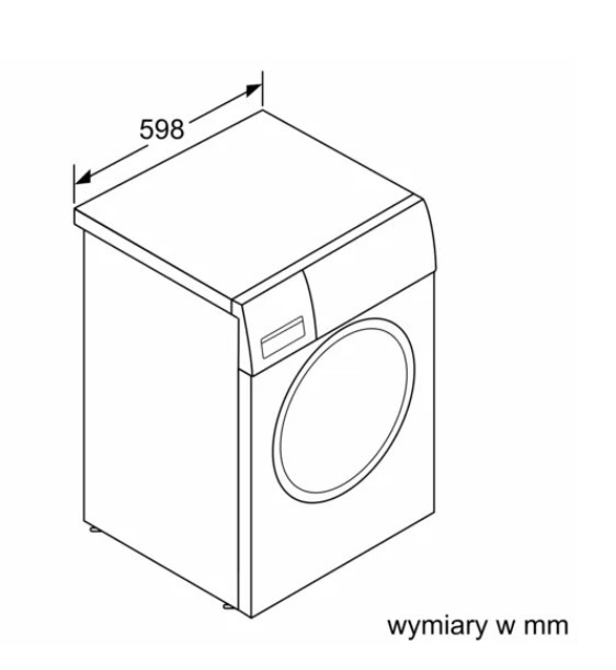 Bosch Πλυντήριο Ρούχων 7kg 1000 Στροφών WAN2010FPL