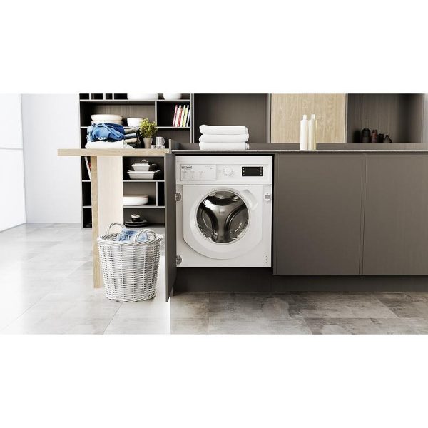 Hotpoint-Ariston Εντοιχιζόμενο Πλυντήριο Ρούχων 8kg 1400 Στροφών BI WMHG 81485 EU