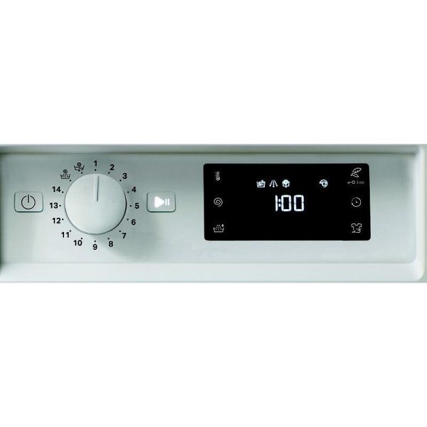 Hotpoint-Ariston Εντοιχιζόμενο Πλυντήριο Ρούχων 8kg 1400 Στροφών BI WMHG 81485 EU