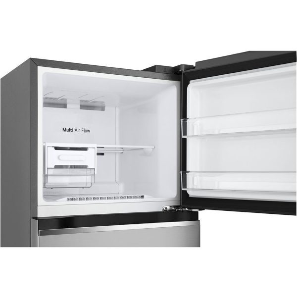 LG GTBV20PYGKD Ψυγείο Δίπορτο Total NoFrost Υ168xΠ55.5xΒ63.7εκ. Inox