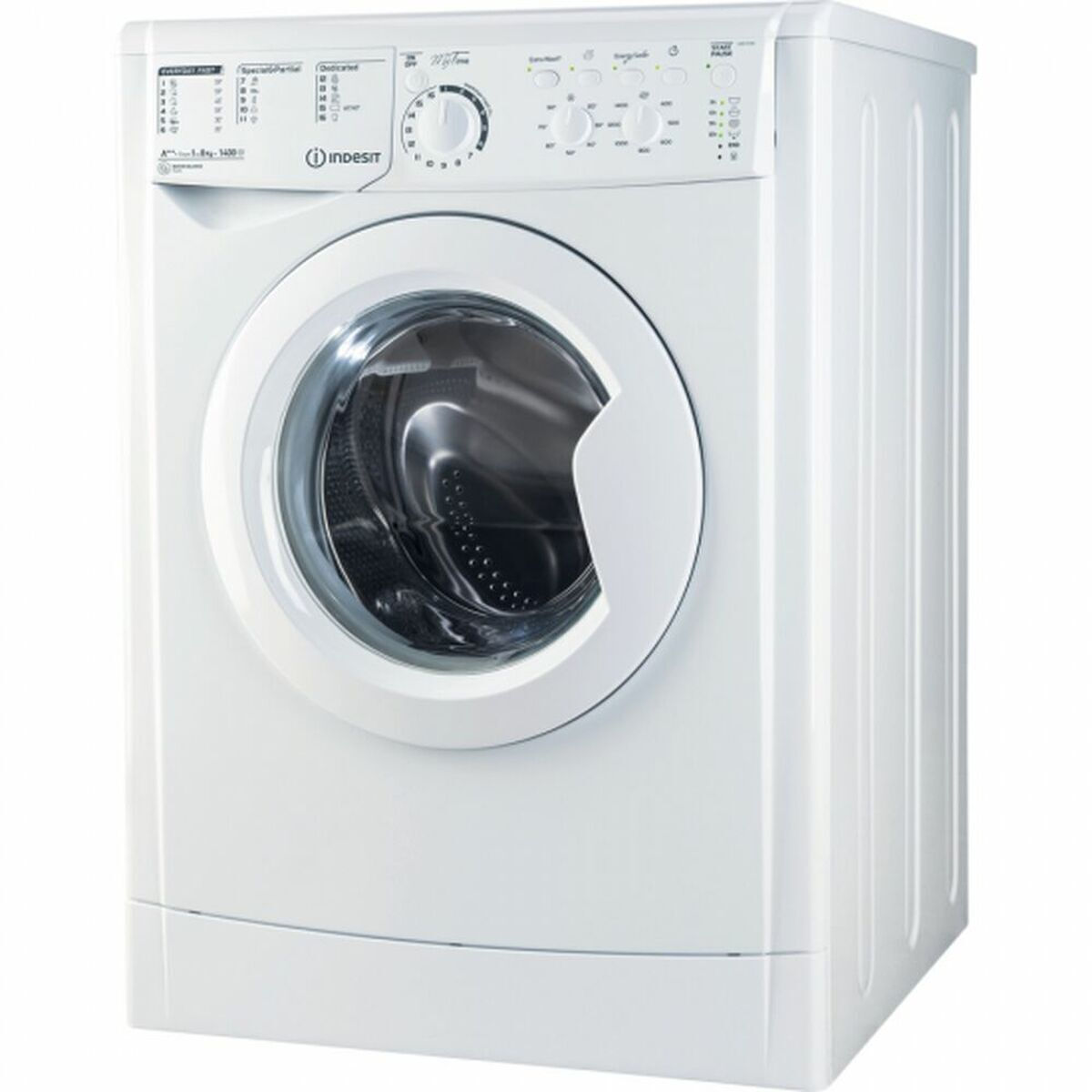 Indesit Πλυντήριο Ρούχων 8kg 1400 Στροφών EWC81483WEUN