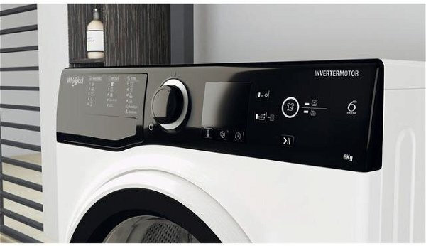 Whirlpool Πλυντήριο Ρούχων 6kg 1200 Στροφών WRB SS 6249 S EU