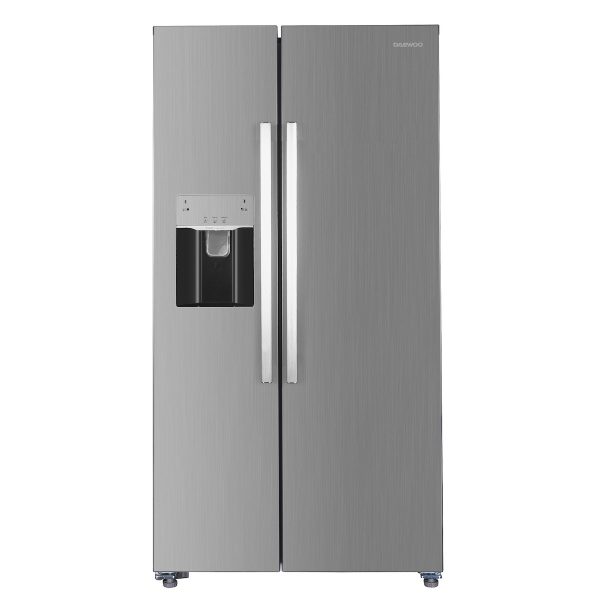 Daewoo CSMSBS4ELVB8-EU Ψυγείο Ντουλάπα Total NoFrost Υ177xΠ90xΒ66εκ. Inox