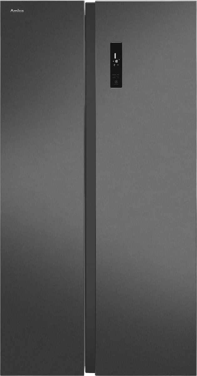 Amica FY5119.3DFBX Ψυγείο Ντουλάπα Total NoFrost Υ177xΠ91.2xΒ70.4εκ. Inox