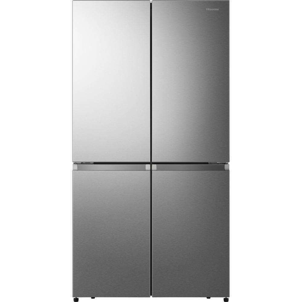 Hisense RQ758N4BSE Ψυγείο Ντουλάπα NoFrost Υ178.5xΠ91.2xΒ72.5εκ. Inox