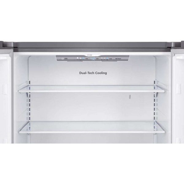 Hisense RQ758N4BSE Ψυγείο Ντουλάπα NoFrost Υ178.5xΠ91.2xΒ72.5εκ. Inox