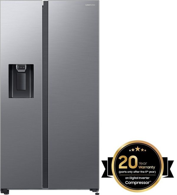 Samsung RS64DG5303S9EF Ψυγείο Ντουλάπα Total NoFrost Υ178xΠ91xΒ71.6εκ. Inox