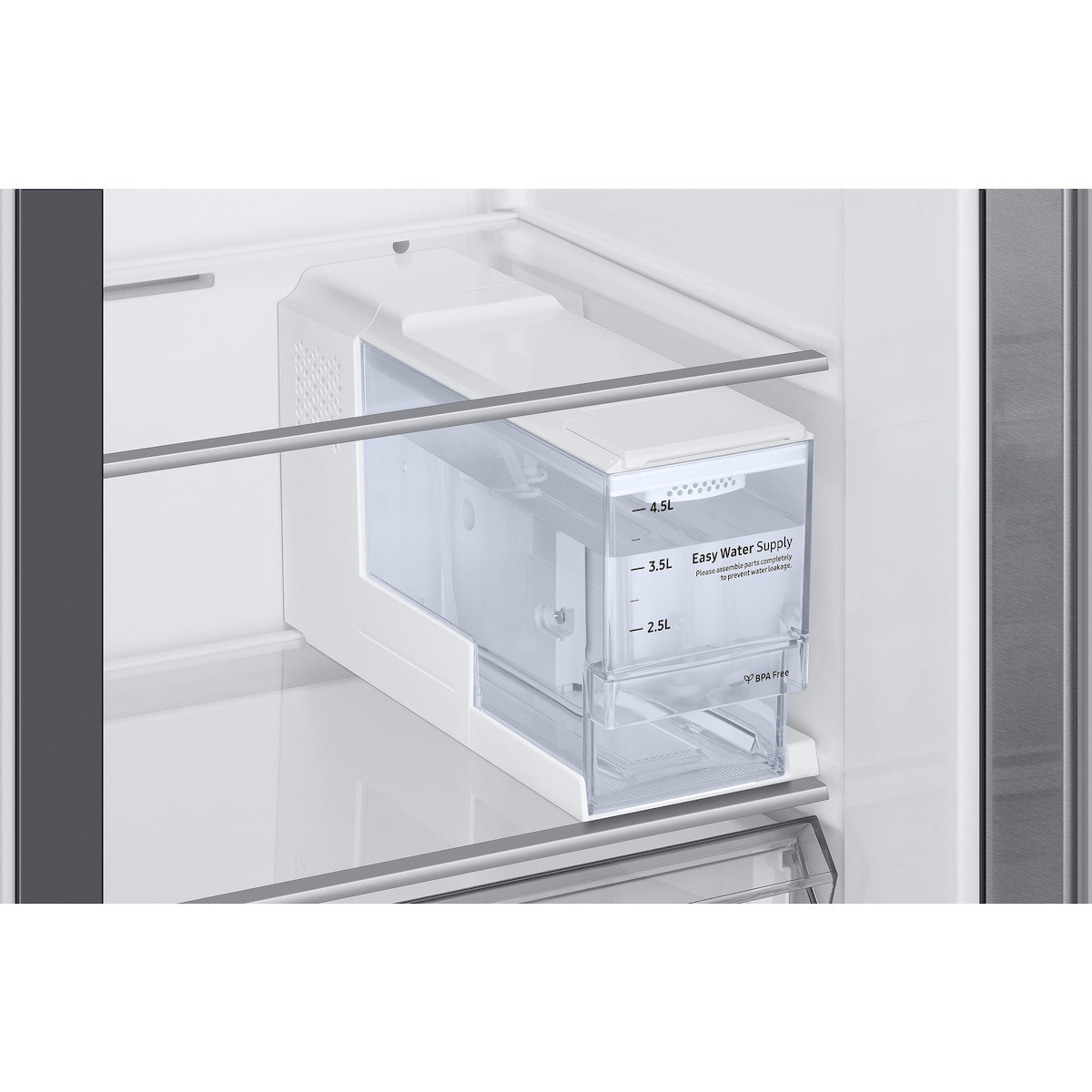 Samsung RH68B8541S9/EF Ψυγείο Ντουλάπα 627lt Total NoFrost Υ178xΠ91.2xΒ71.6εκ. Inox