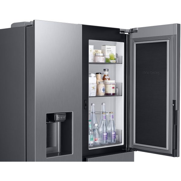 Samsung RH68B8541S9/EF Ψυγείο Ντουλάπα 627lt Total NoFrost Υ178xΠ91.2xΒ71.6εκ. Inox