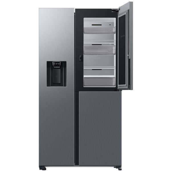 Samsung RH68B8541S9/EF Ψυγείο Ντουλάπα 627lt Total NoFrost Υ178xΠ91.2xΒ71.6εκ. Inox