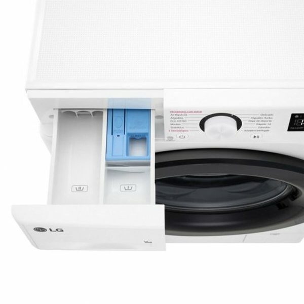 LG Πλυντήριο Ρούχων 9kg με Ατμό 1400 Στροφών F4WR5009A6W