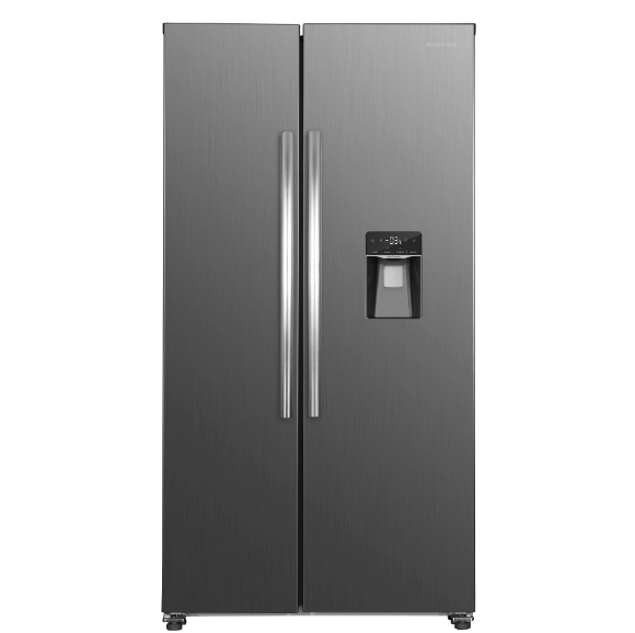 Daewoo CSMSBS1ELVB3-EU Ψυγείο Ντουλάπα 439lt Total NoFrost Υ177xΠ90xΒ59εκ. Inox