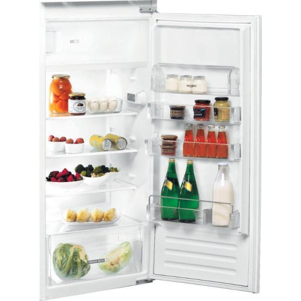 Whirlpool ARG 7342 Εντοιχιζόμενο Μονόπορτο Ψυγείο NoFrost Υ122xΠ54xΒ54.5εκ. Λευκό