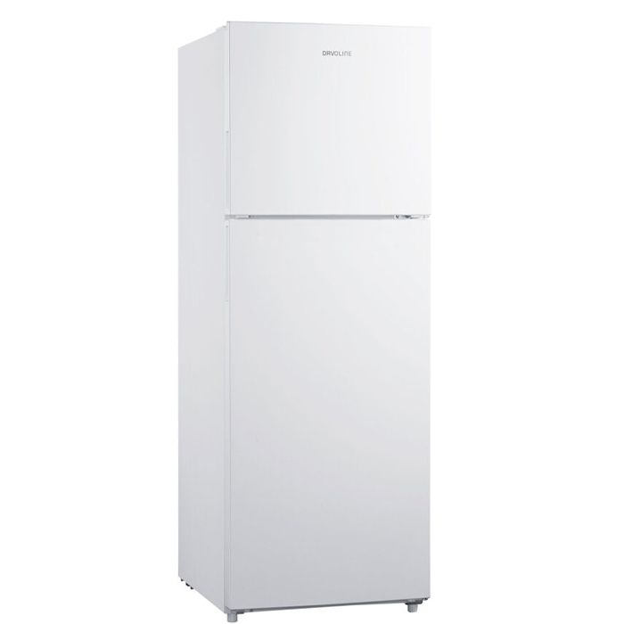 Davoline FTM 170 W NE Ψυγείο Δίπορτο Total NoFrost Υ170xΠ60xΒ67εκ. Λευκό