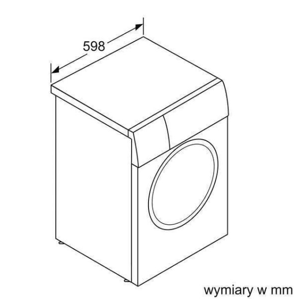 Bosch Πλυντήριο Ρούχων 9kg 1400 Στροφών WGG144ZEPL