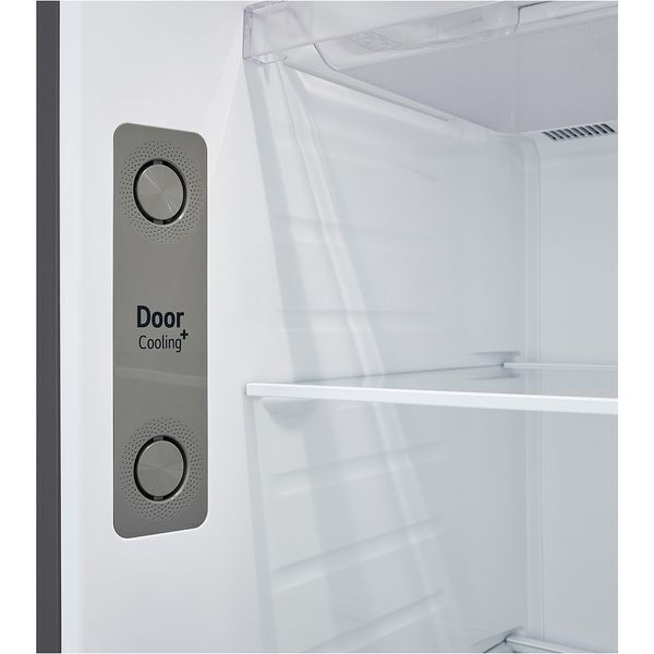 LG GTBV44PYFKD Ψυγείο Δίπορτο NoFrost Υ184.5xΠ70xΒ72.5εκ. Inox