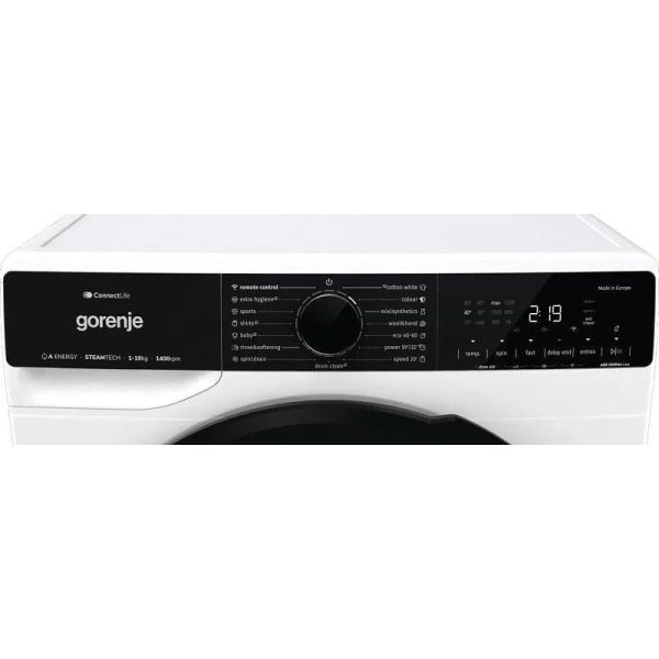 Gorenje Πλυντήριο Ρούχων 10kg 1400 Στροφών WPNA14A3PWIFI