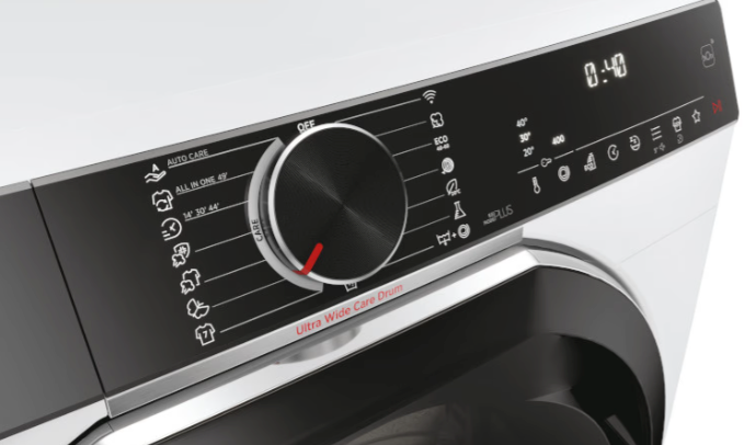 Hoover Πλυντήριο Ρούχων 9kg 1400 Στροφών H7W449AMBC-S