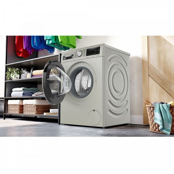 Bosch Πλυντήριο Ρούχων 9kg 1400 Στροφών Γκρι WGG244ZXGR