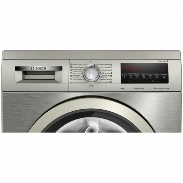 Bosch Πλυντήριο Ρούχων 8kg 1400 Στροφών Ασημί WUU28T8XES