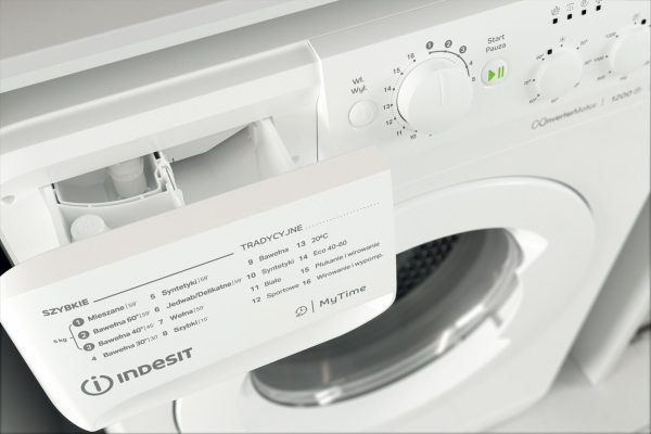 Indesit Πλυντήριο Ρούχων 6kg 1200 Στροφών MTWSC 61294 W PL