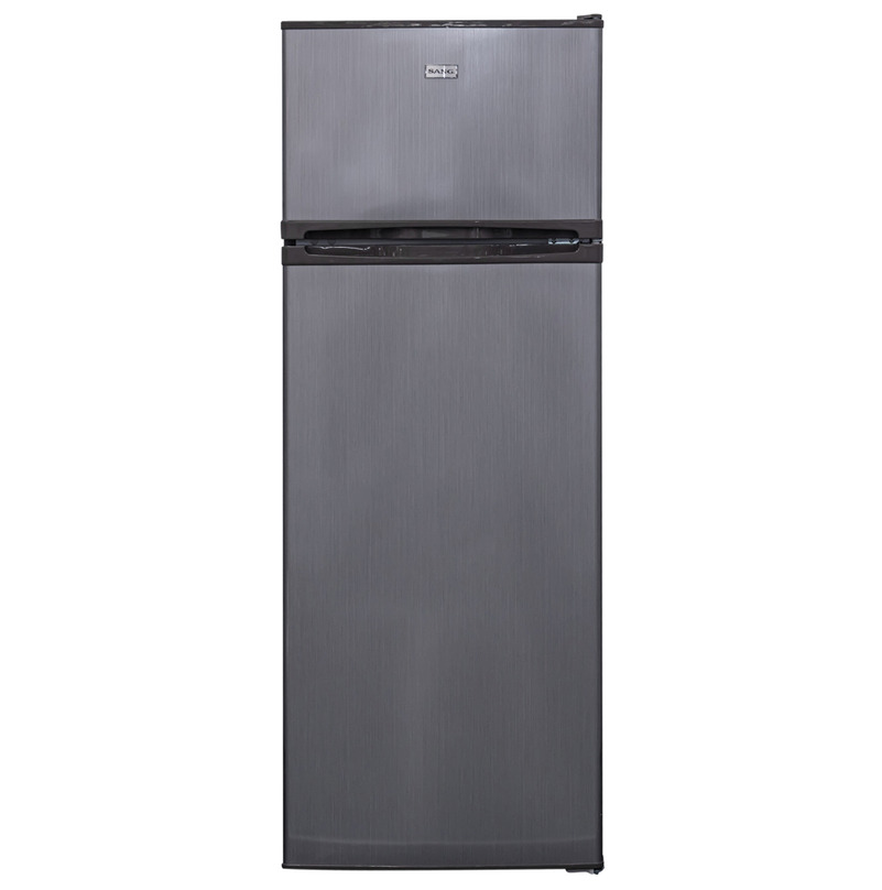 Sang SD-143 SE Ψυγείο Δίπορτο Υ143xΠ54.5xΒ55.5εκ. Inox