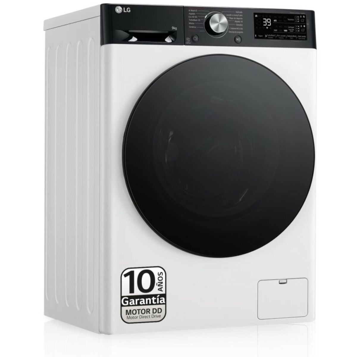 LG Πλυντήριο Ρούχων 9kg με Ατμό 1400 Στροφών F4WR7509AGH