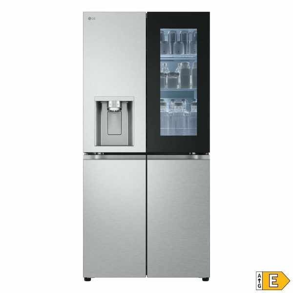 LG GMG861MBAE Ψυγείο Ντουλάπα NoFrost Υ178.7xΠ83.5xΒ73εκ. Inox