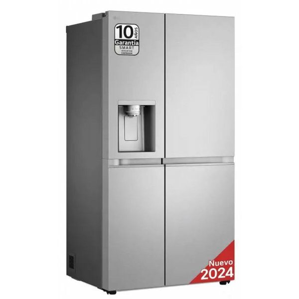 LG GSLE91MBAC Ψυγείο Ντουλάπα NoFrost Υ179xΠ91.3xΒ73.5εκ. Inox