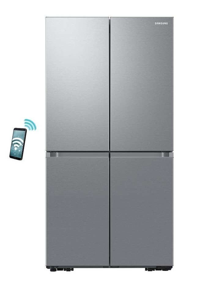 Samsung RF65DG960ESREF Ψυγείο Ντουλάπα NoFrost Υ183xΠ91.2xΒ72.3εκ. Inox