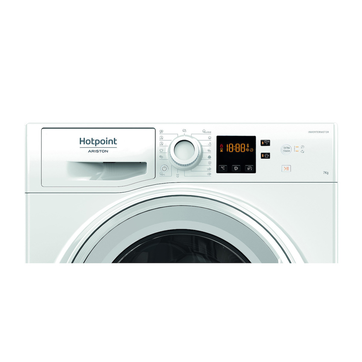 Hotpoint-Ariston Πλυντήριο Ρούχων 7kg 1200 Στροφών NWS 7469 W EU